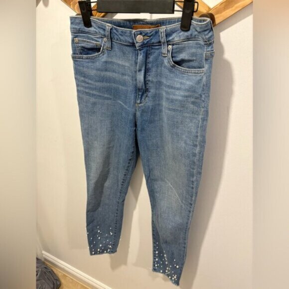 Joe's Jeans The Charlie Pearl Skinny Fit Ankle Jeans - Picture 3 of 10